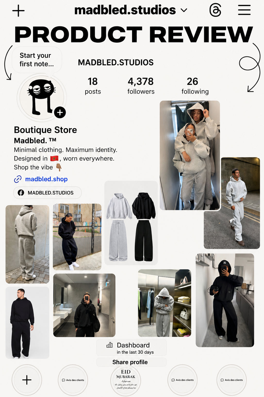 Madbld Oversized Suit.
